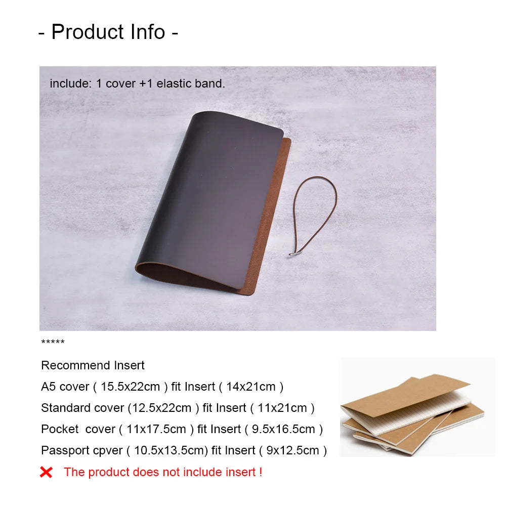 Leather Journal Covers (όχι Χειροποίητο)