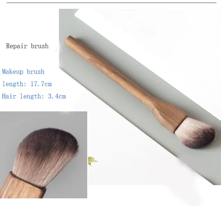 Πινέλα Μακιγιάζ από Ξύλο Καρυδιάς