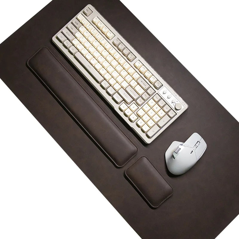 Σετ Συνθετικό Δέρμα (Προστατευτικό γραφείου και μαξιλάρια καρπών)