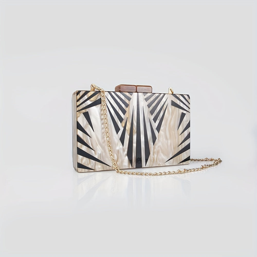 Foreign Trade Leaf Vein Ακρυλική Τσαντά