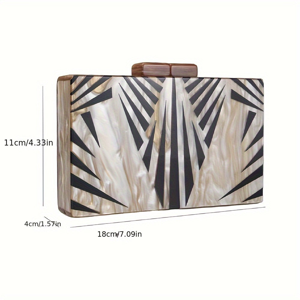 Foreign Trade Leaf Vein Ακρυλική Τσαντά