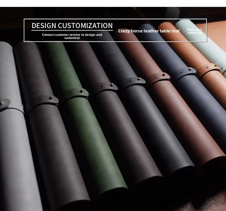 Σετ Συνθετικό Δέρμα (Προστατευτικό γραφείου και μαξιλάρια καρπών)