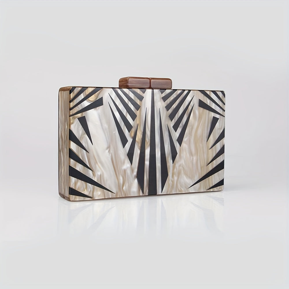 Foreign Trade Leaf Vein Ακρυλική Τσαντά